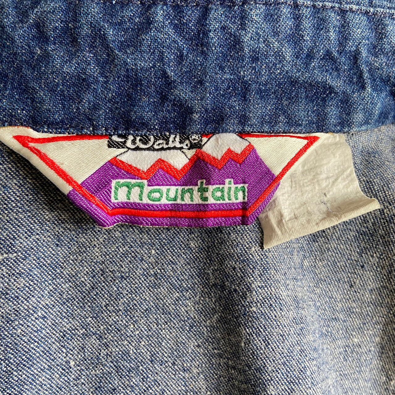 90年代 USA製 Walls mountain デニムスイングトップ メンズXL 古着 