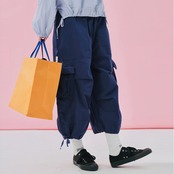 【2color】個性輝く：ちょっぴりエッジィなクロップドパンツ《i0564》