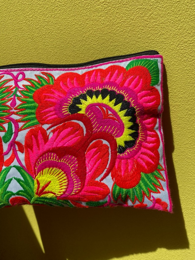 Bag-in-Bag Inspiration Thai Embroidery Bag バックインバッグ　インスピレーション　タイ刺繍バッグ　 #05
