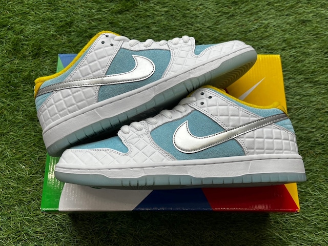 NIKE × FTC SB DUNK LOW PRO QS LAGOON PULSE DH7687-400 27.5㎝ 45982