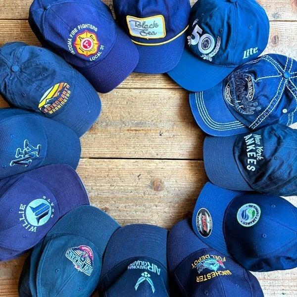 1点物◇NBAペリカンズ刺繍ロゴ紺ベースボールキャップ古着メンズ