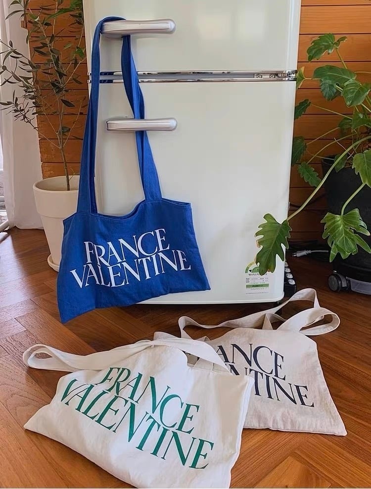 【受注】France valentine tote bag (France valentineトートバッグ) pino fashion  selectshop