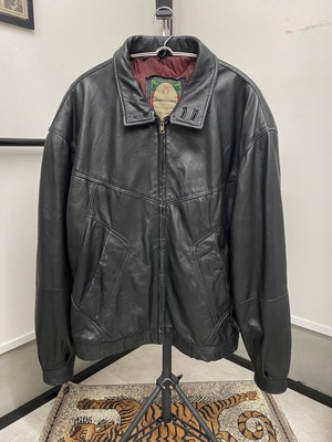 80-90sMenbers Only Single Leather Jacket/L-XL