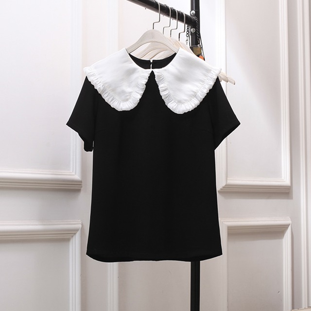 ホワイトフレンチカラーシャツ SU679