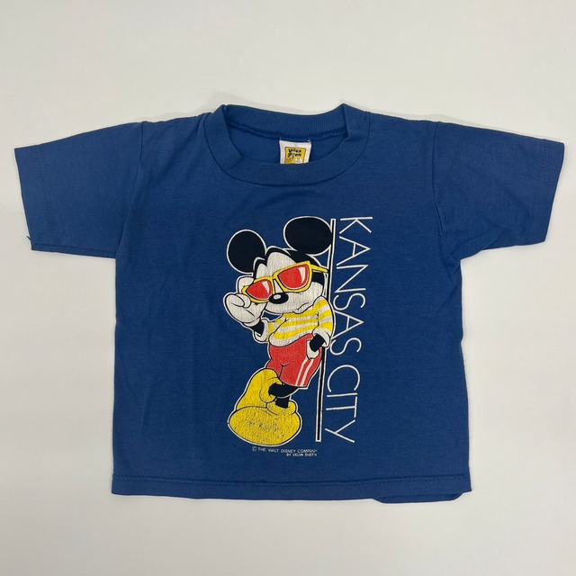 【2T】USA製 Disney Mickey Kansas City T-shirt