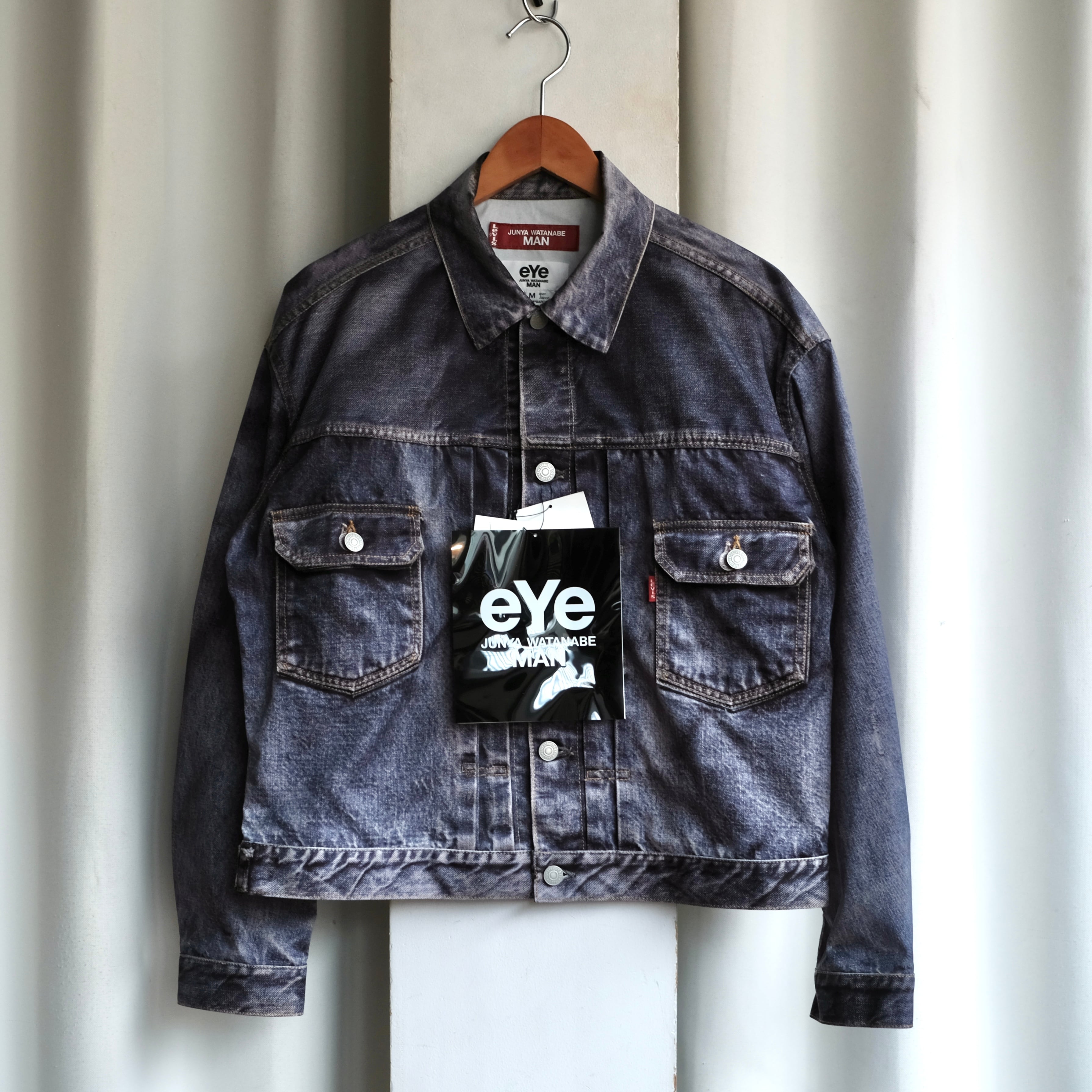 eYe JUNYA WATANABE MAN 転写 PRINT DENIM JACKET | safarionline