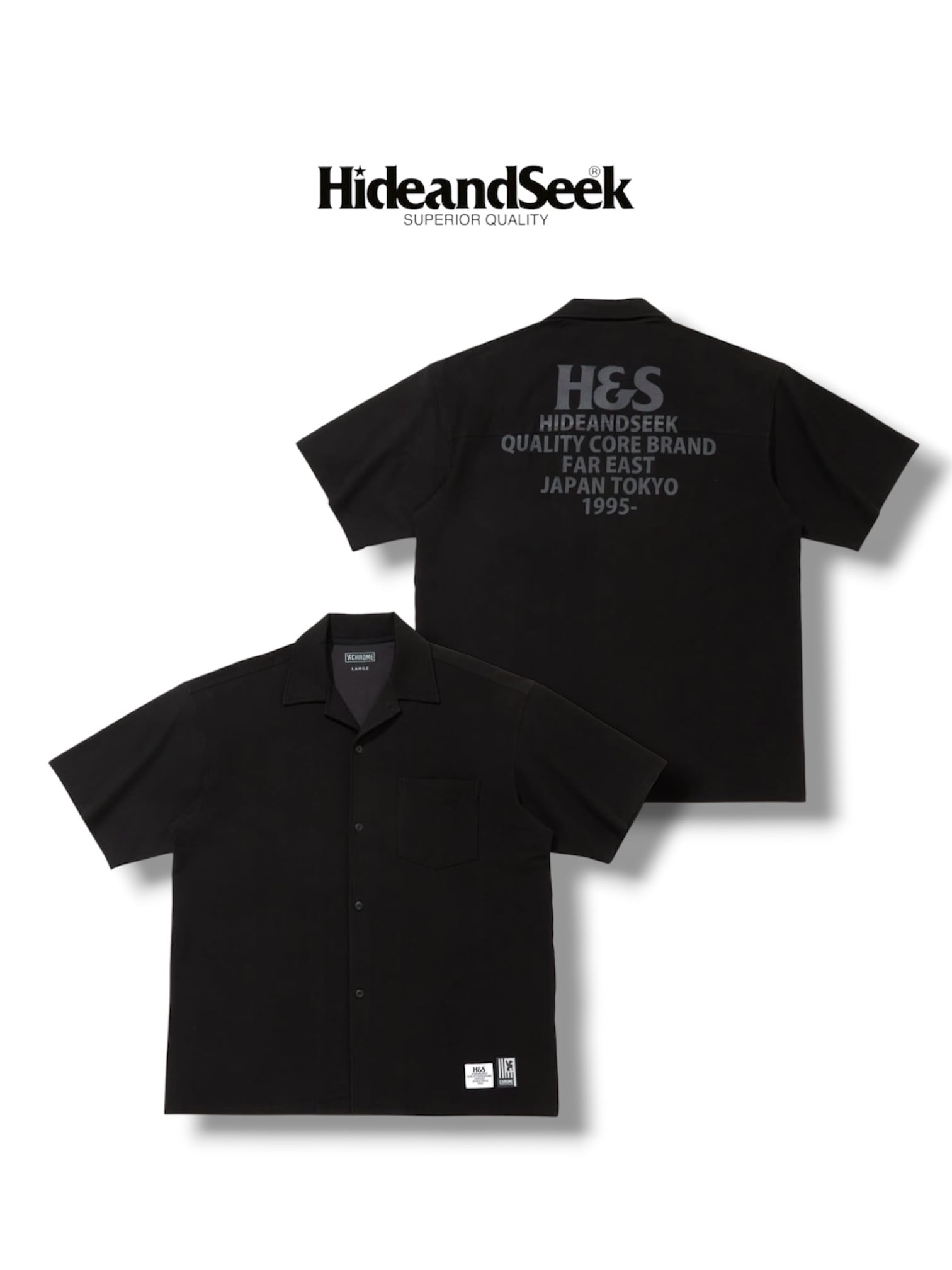 HIDE AND SEEK : Border L/S Tee(26ss) | BRAT'S STORE