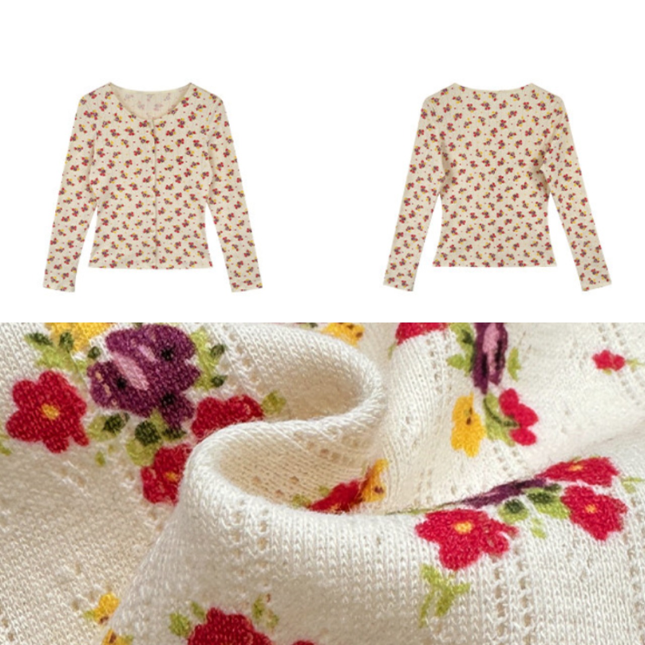 Douce Petite Floral Cardigan F0629