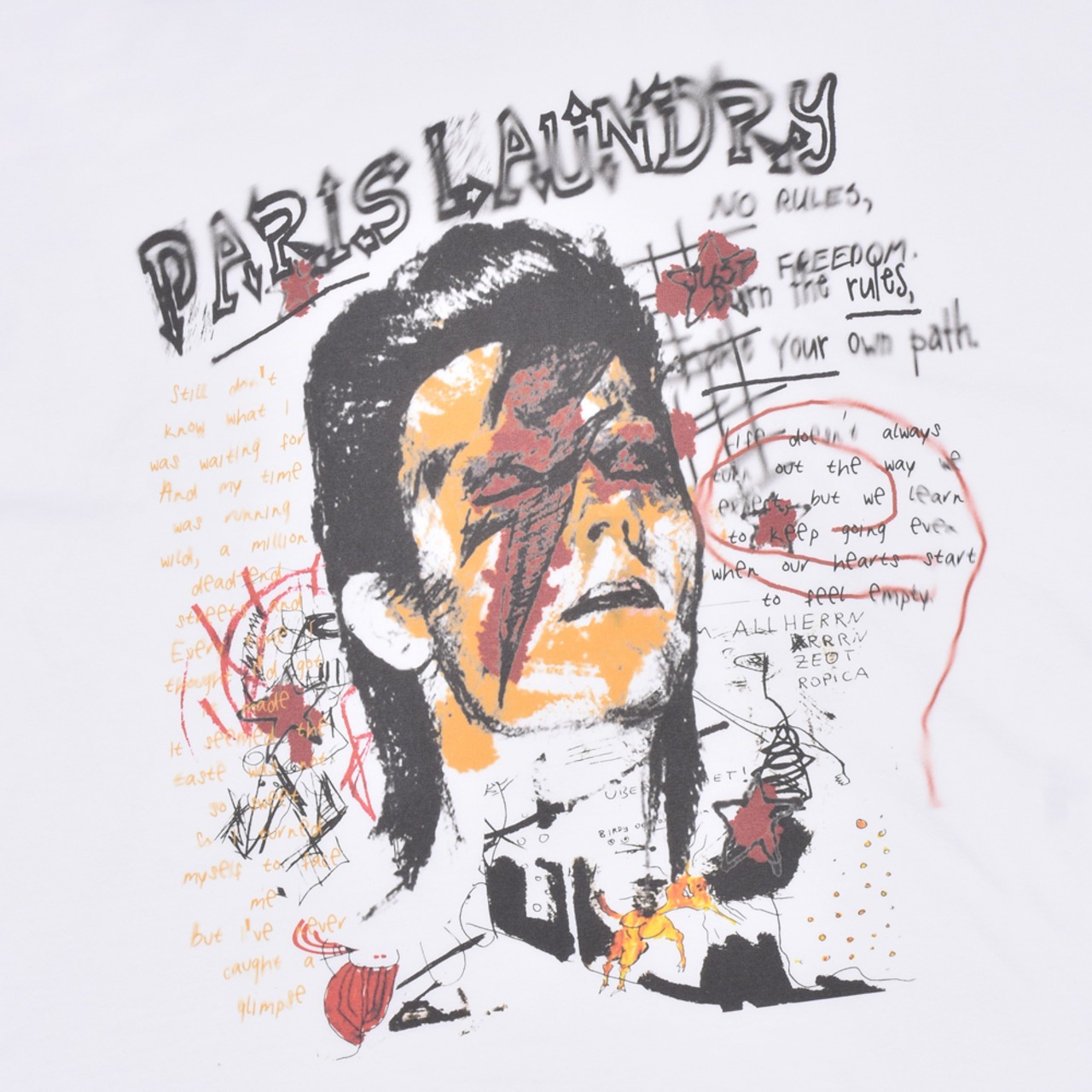 【PARIS LAUNDRY】BOWIE T-SHIRT - 4