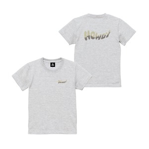 HOWDY blow KID'S TEE [アッシュ]