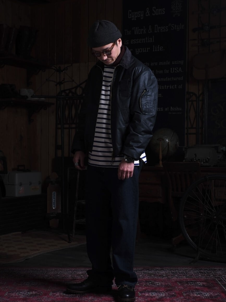 Gypsy&sons（メンズ）Wax Cotton Bonneville JK | deuxieme luberon