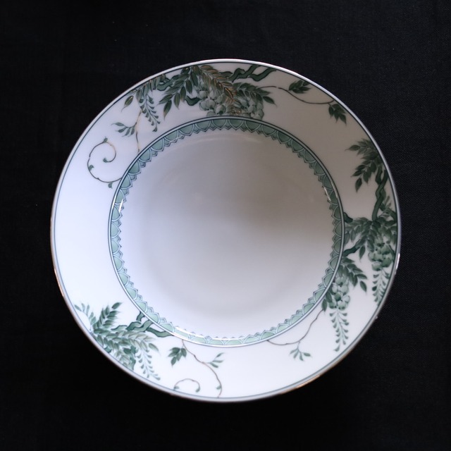 AS 平戸松山窯 クロム六彩花25プレート皿