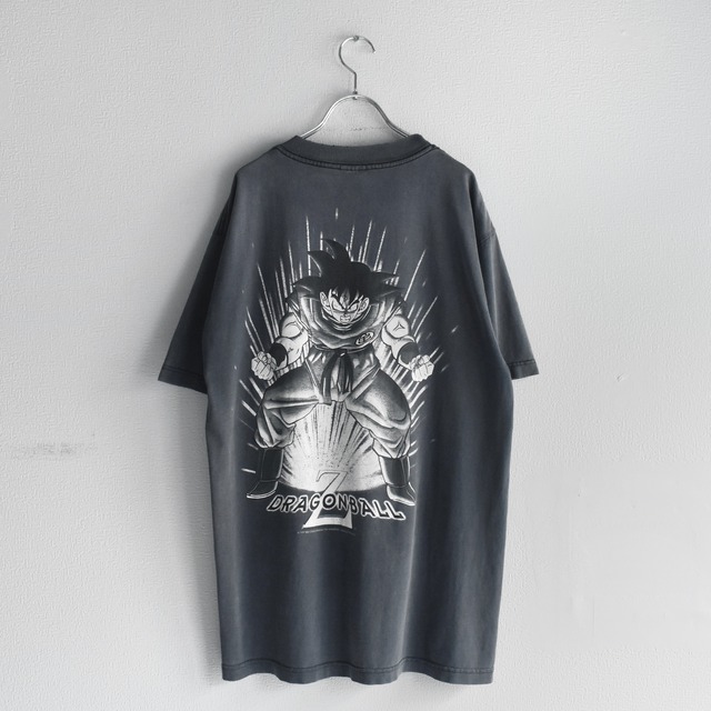 【VINTAGE】"DRAGONBALL Z" 90's~ 『孫悟空』Double Side Printed Anime T-shirt s/s
