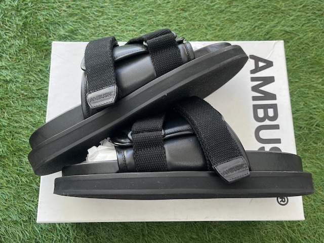 AMBUSH PADDED SANDAL BLACK 42 18666