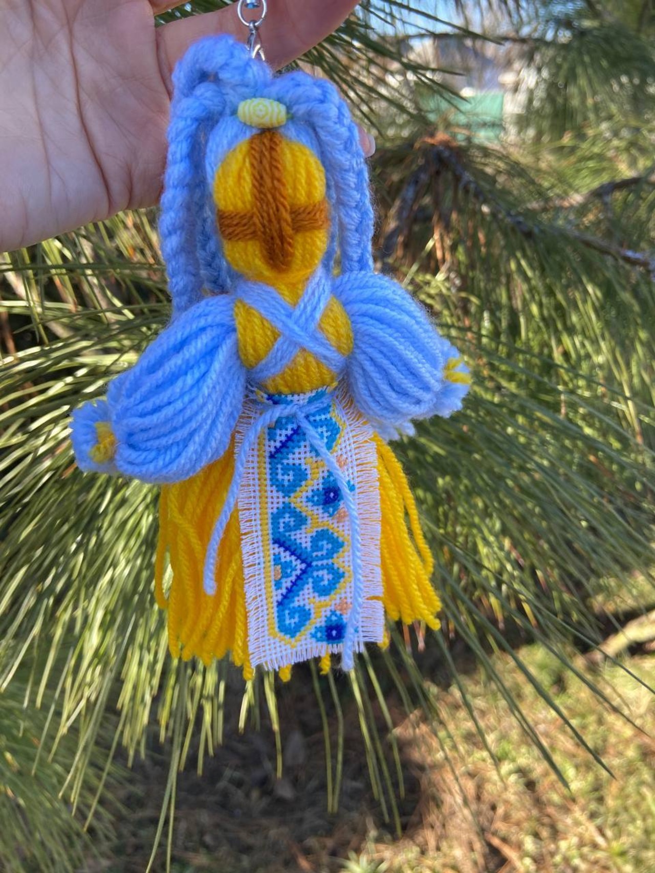 UA.Designer手作りモタンカ（ウクライナの御守り） - 5