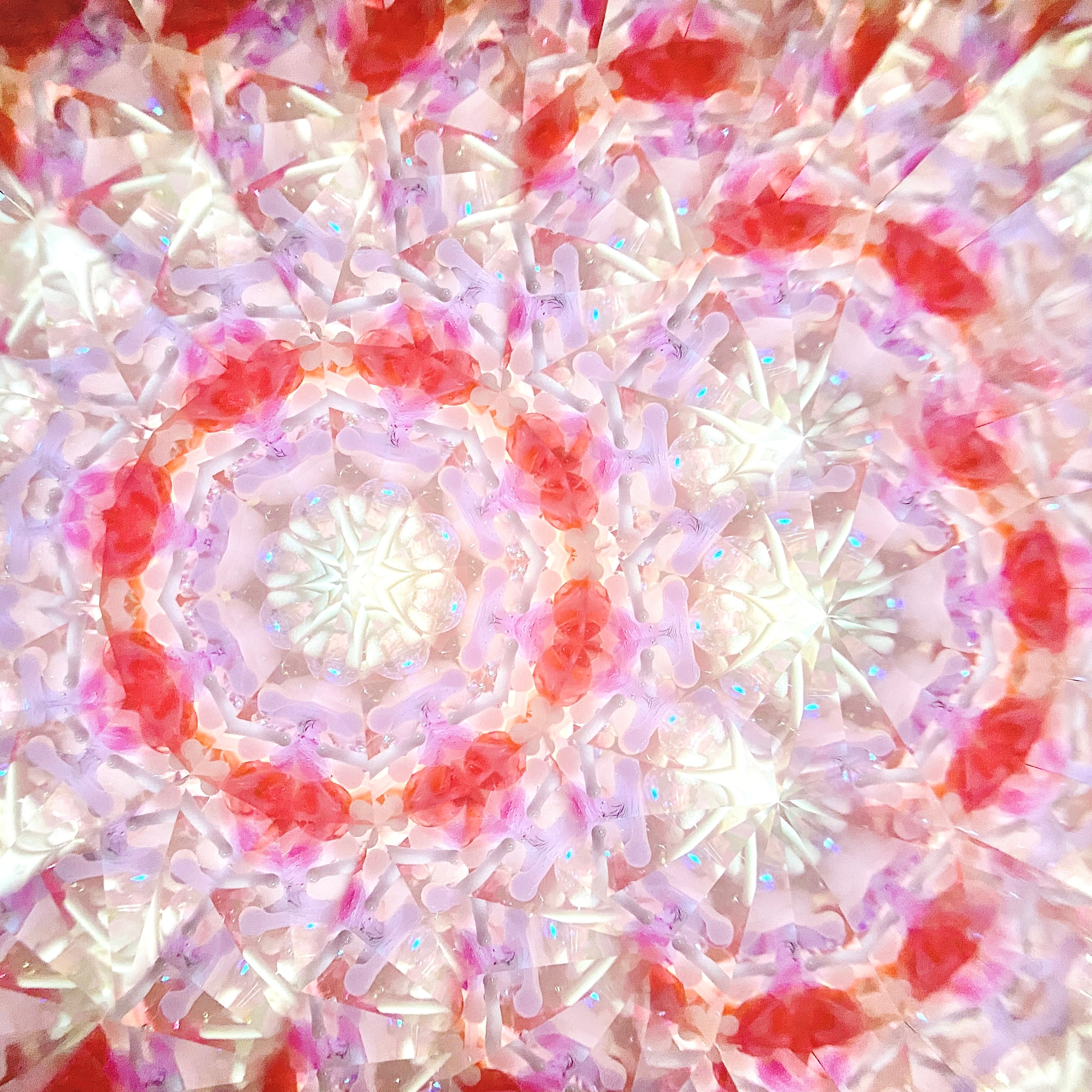 ガラスポッドの万華鏡『フラワーポッド』ハニーテール/pink
