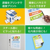 マグエックス マグネット 用紙 ぴたえもん レーザー マット A4 5枚入 MSPL-A4