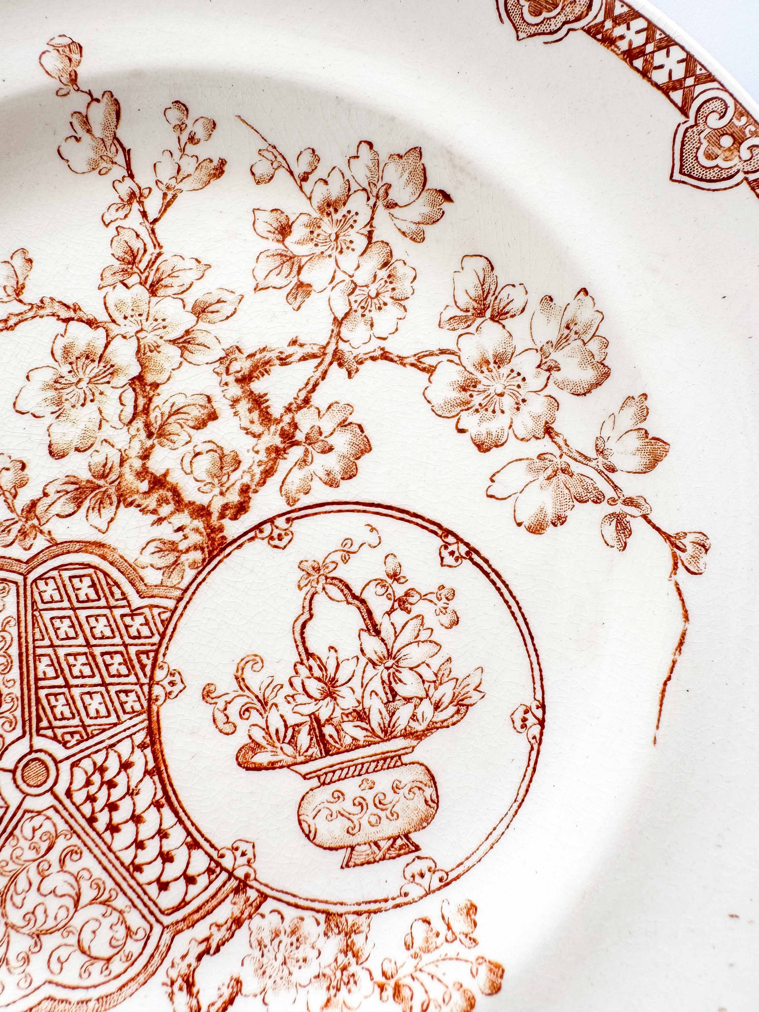 Longwy / ロンウィー KIOTO 平皿 #1 [1139] | drama antique