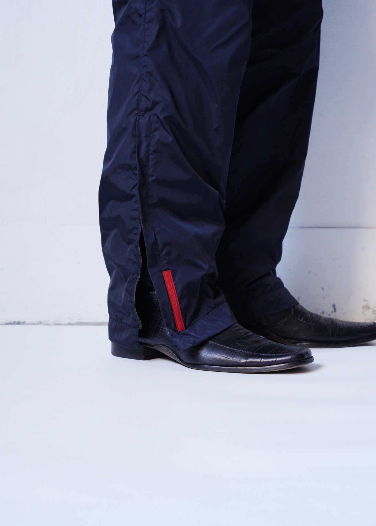 00's PRADA SPORT side zip nylon pants