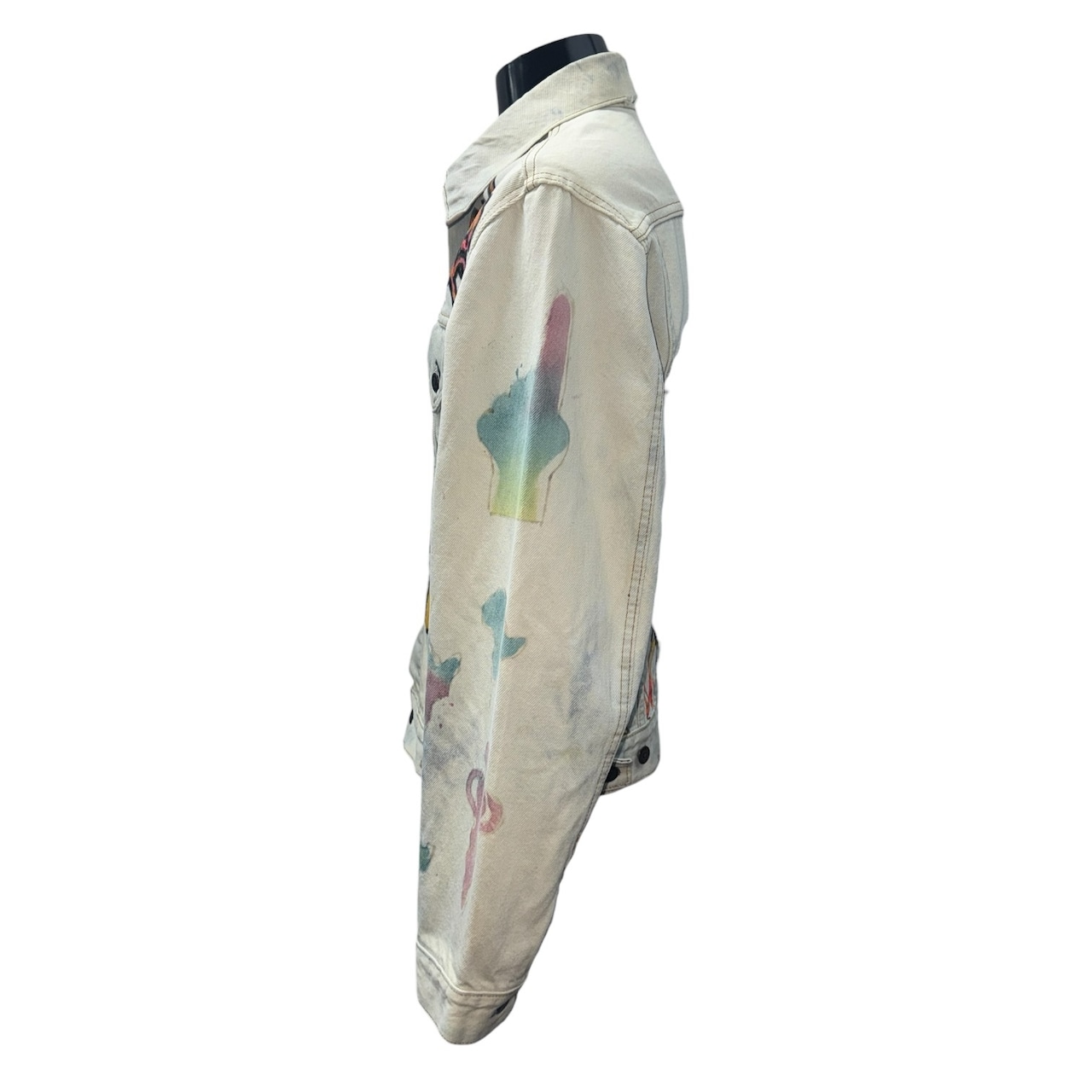 【LEVI’S】リーバイス "ZIGGY MARLEY" ペイントデニムジャケット