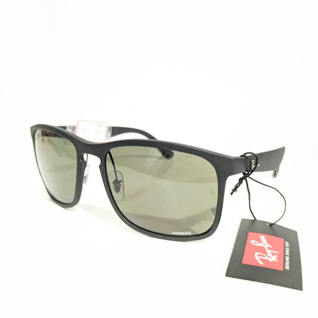 【Ray-Ban】ウエリントンセルフレーム　マットブラック　偏光