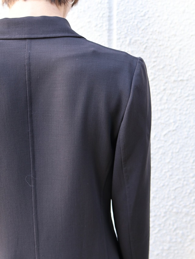 【GUCCI】fly front long jacket