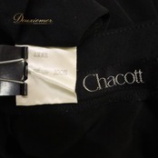 社交ダンス 衣装 Chacott チャコット レオタード レッスンウェア トップス ブラック系 黒 真っ黒 フリル 無地 シンプル 七分袖 かわいい おしゃれ 上品 大人っぽい ダンス 練習 レッスン ダンス衣装 練習着 社交ダンス衣装 軽やか