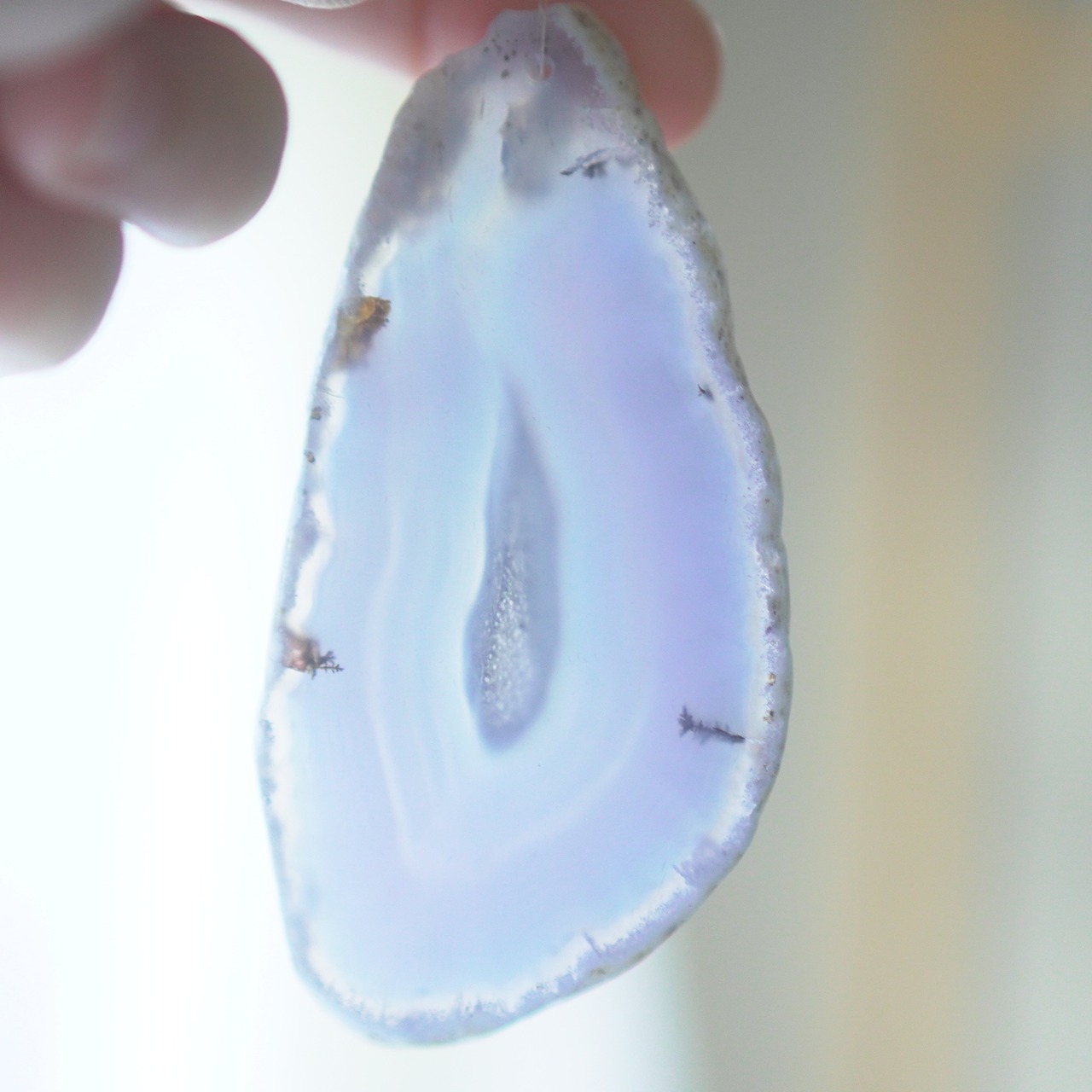 Water Planet - アゲートヒーリングチャイム / Agate Sun Catcher Wind Chime 1063