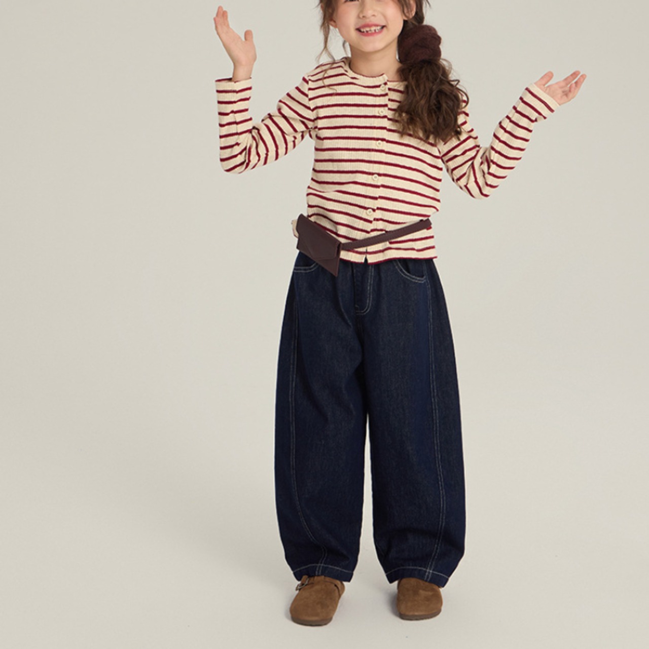 秋レトロステッチジンズ