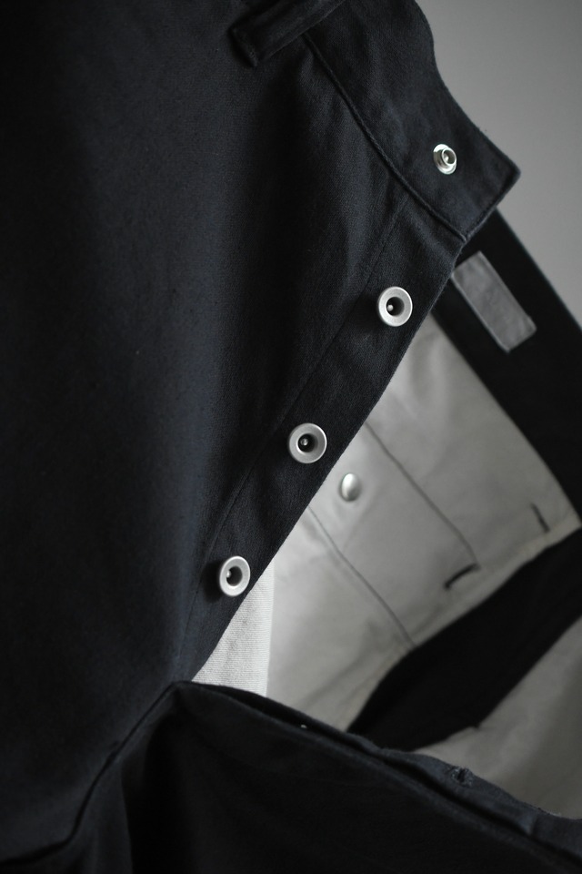 BAUTH / SATIN FLISCO PANTS (CHARCOAL)