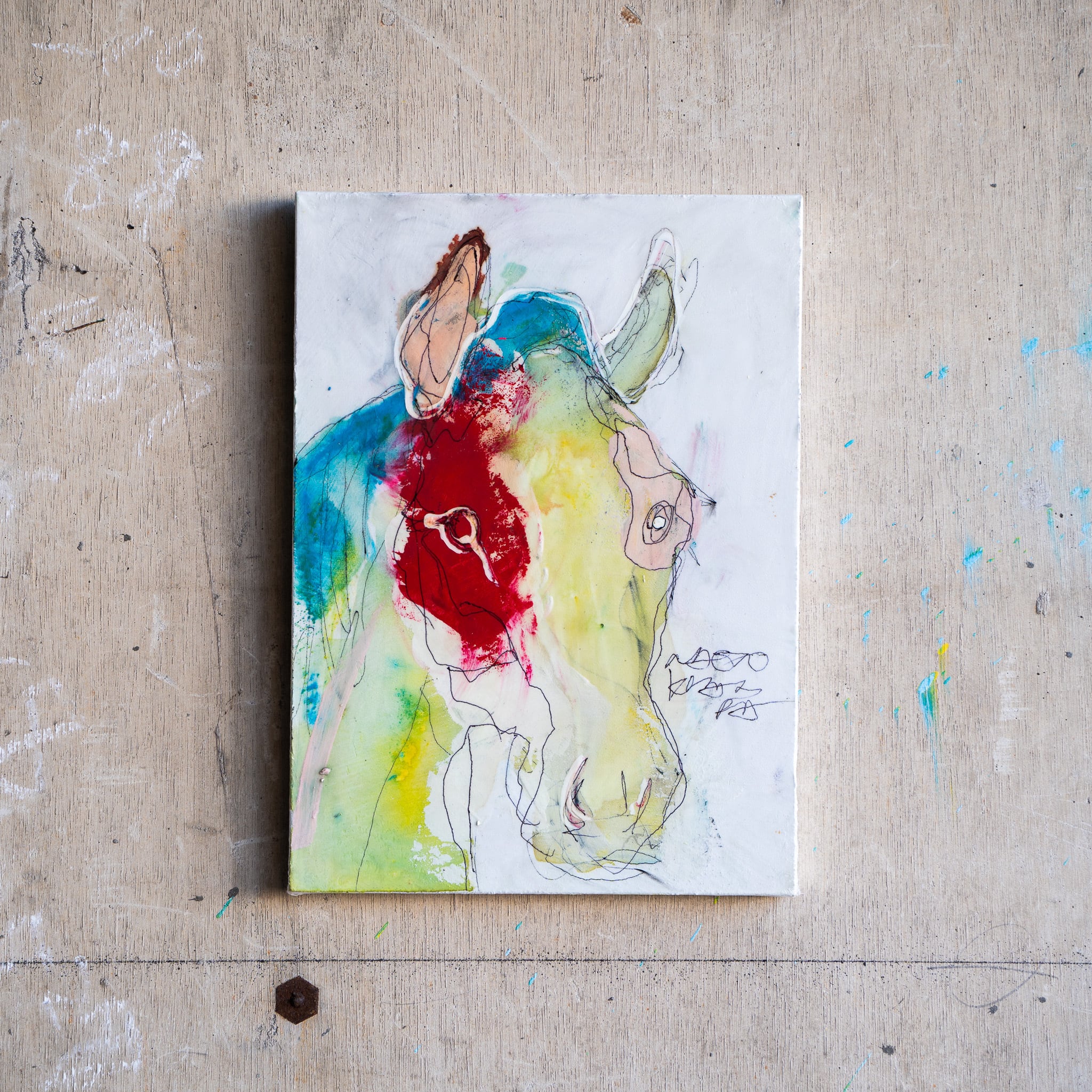 原画 F4 「29948 なんで僕に笑いかけたの?ウマ」 | NAOTO KITAMURA 原画 F4 「29948 なんで僕に笑いかけたの?ウマ」 | NAOTO KITAMURA