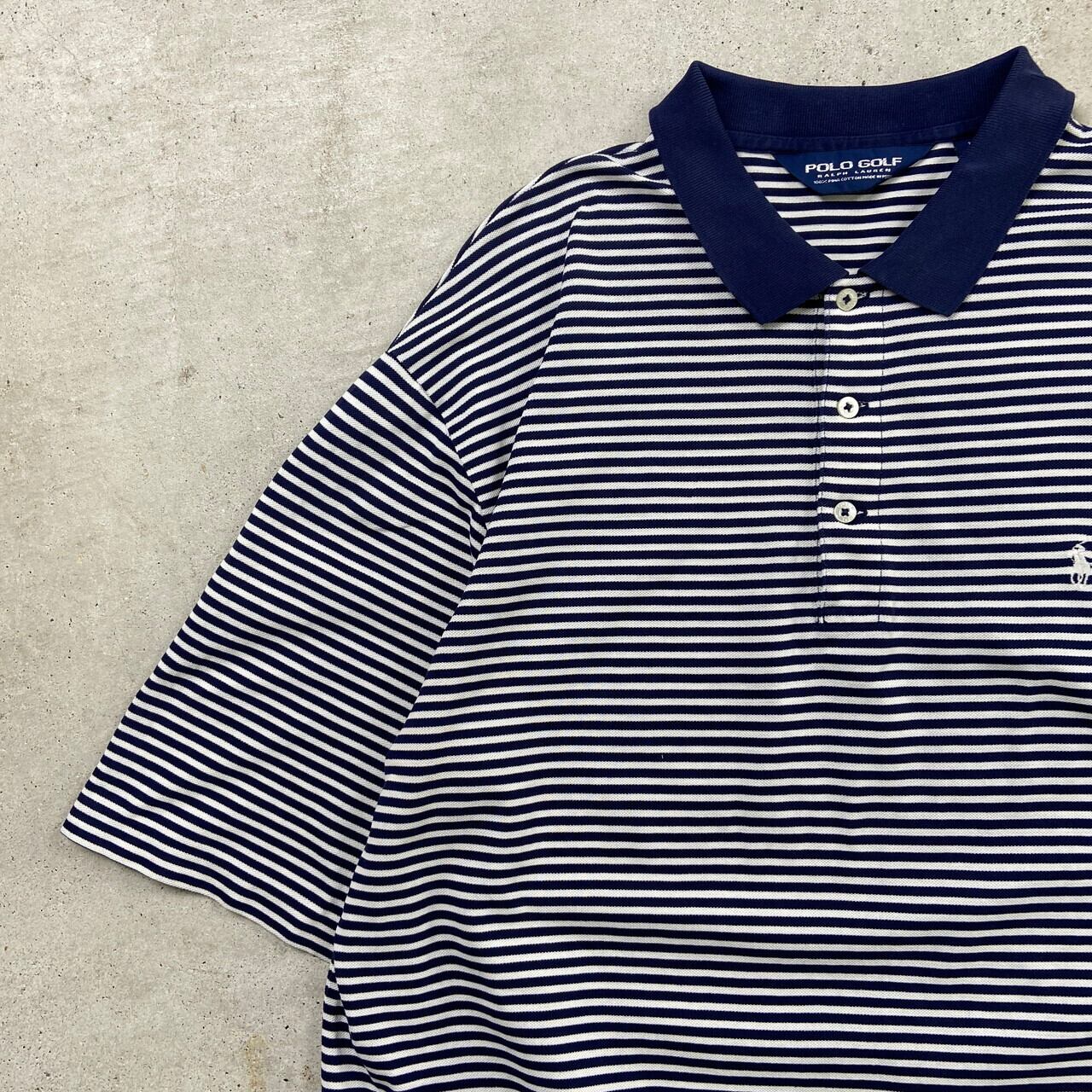 90年代 POLO GOLF Ralph Lauren ポロゴルフ ラルフローレン ボーダー