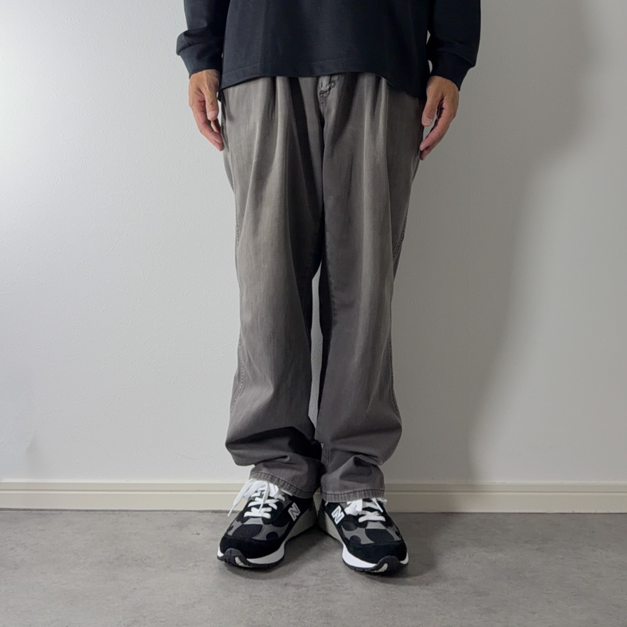 90s 初期型 USA製 Polo by Ralph Lauren POLO CHINO "faded black" [W32.5L29.5相当] 古着 - 19