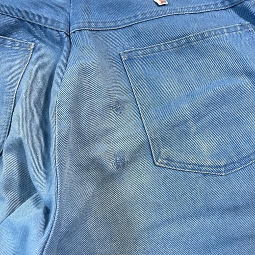 70s 80s Dickies フレア チビタグ デニム USA製 詳細写真17