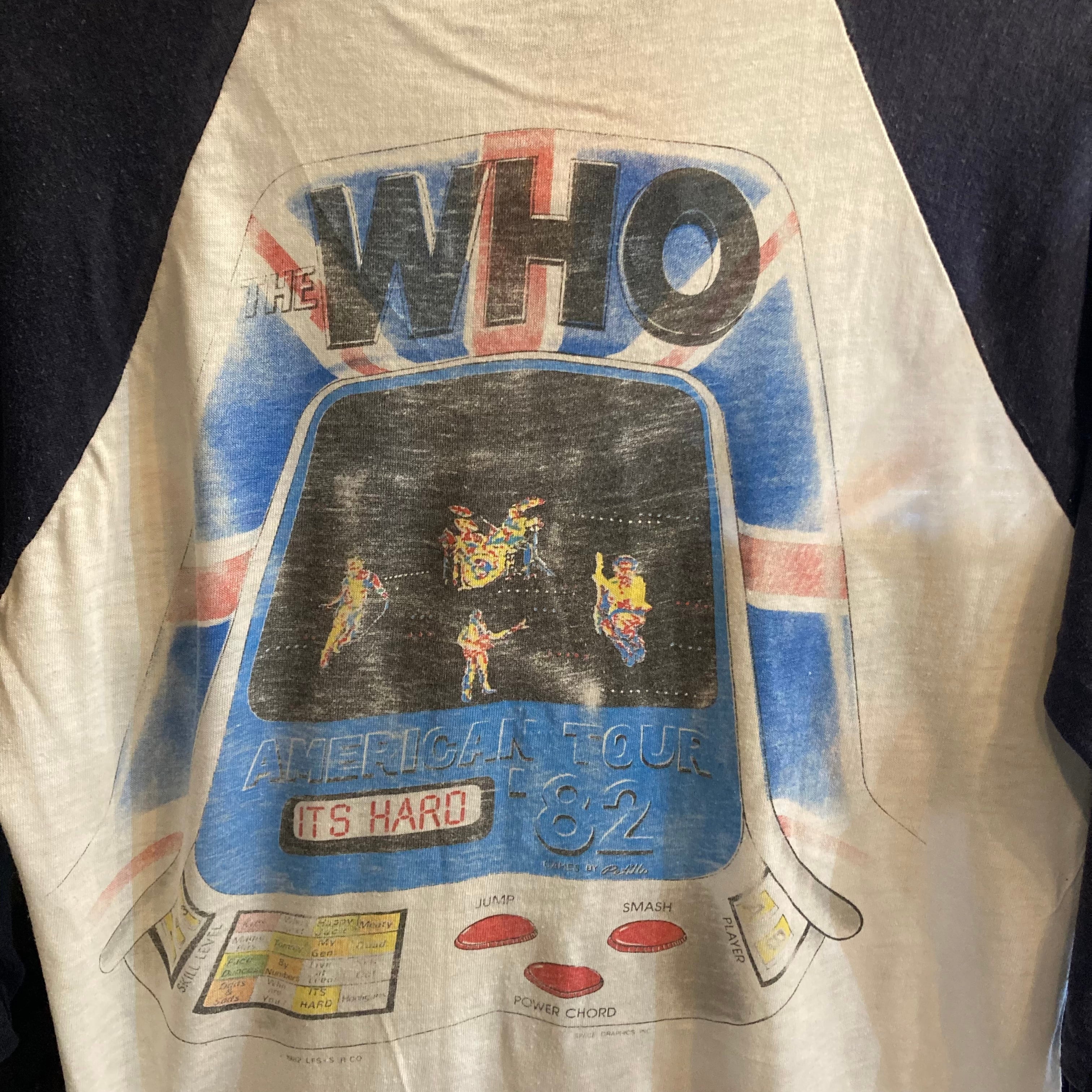 The WHO 2006年USツアービンテージロックTシャツ