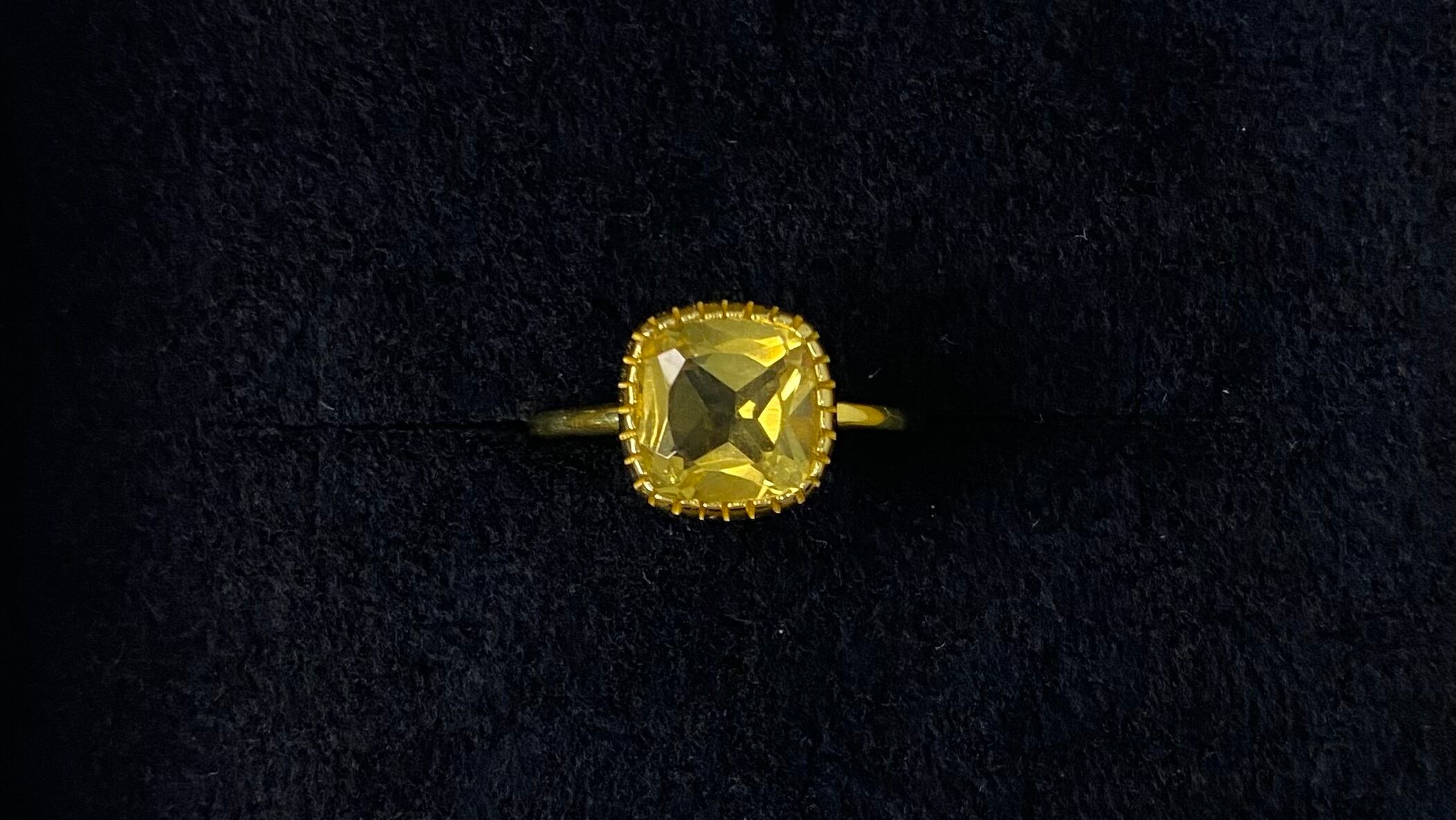 _onigiriland様 9/11 ご購入分 レモンクォーツ 10.5号【サイズ変更】