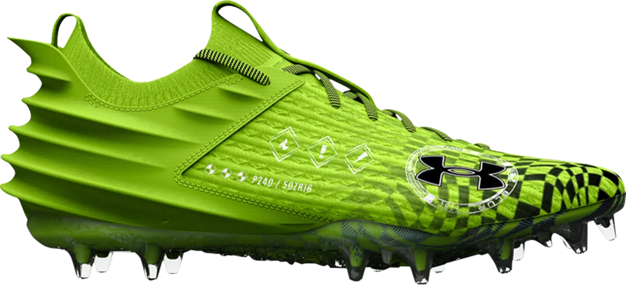 UA BLUR SMOKE 2.0 MC LE アメフト スパイク