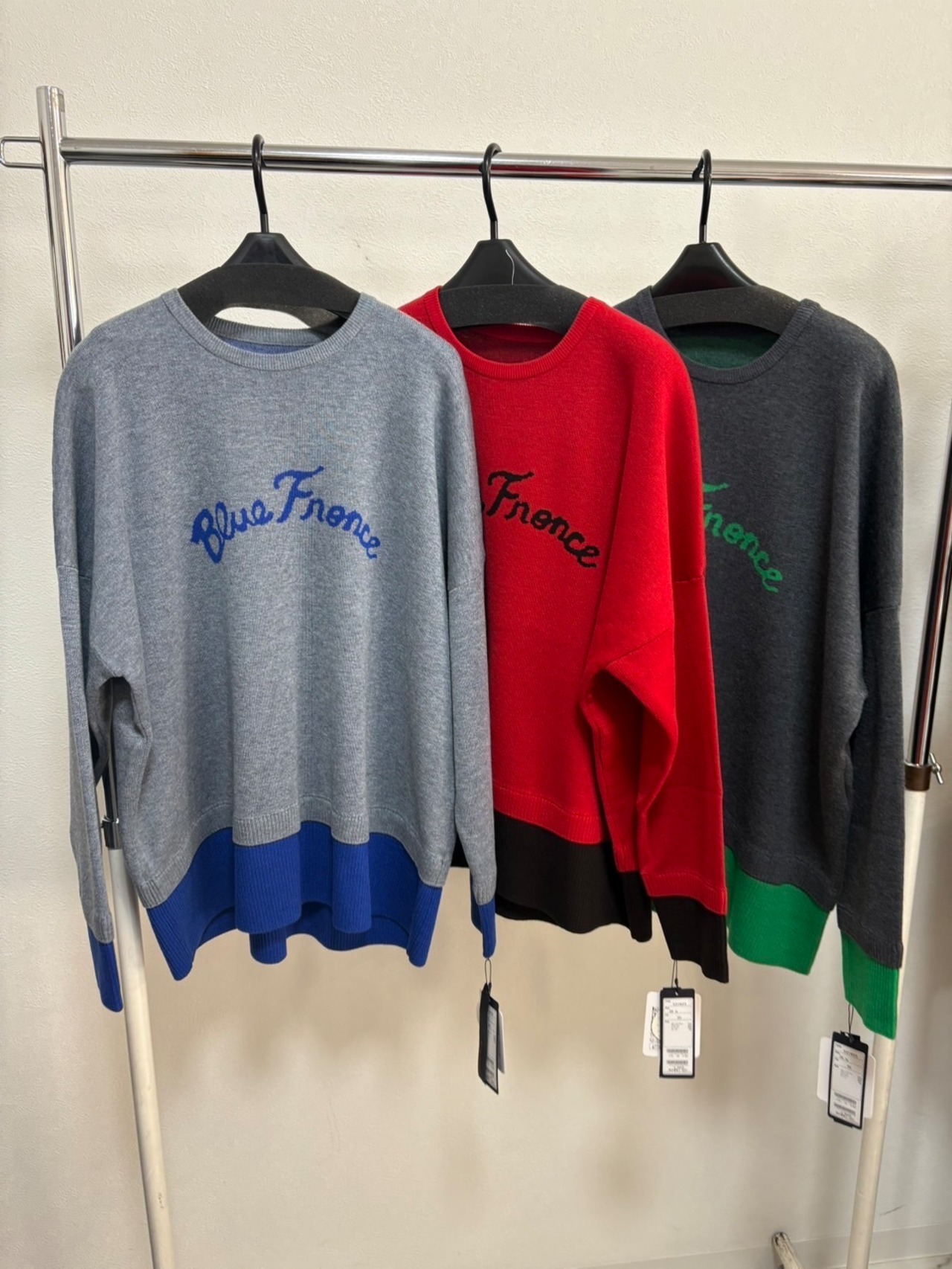 ROBE バイカラーロゴニット 31923