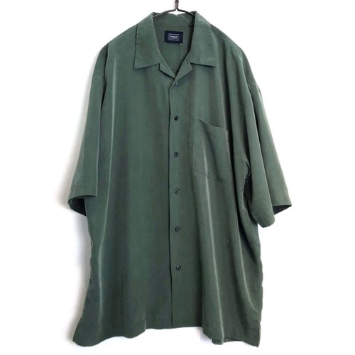 [Haggar] Vintage S / S Open Collar Shirt [1990s-] Vintage Short Sleeve Open Collar Shirt