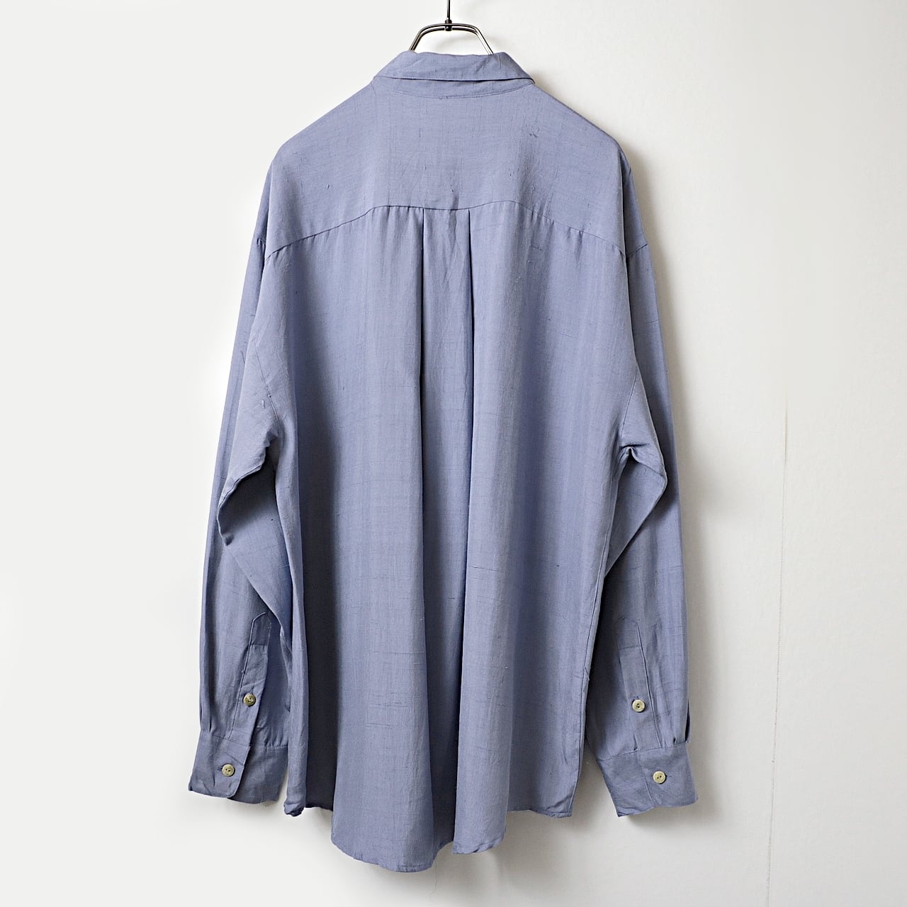 Dead stock 90s phiz シルク 長袖 シャツ grape | khaki select clothing