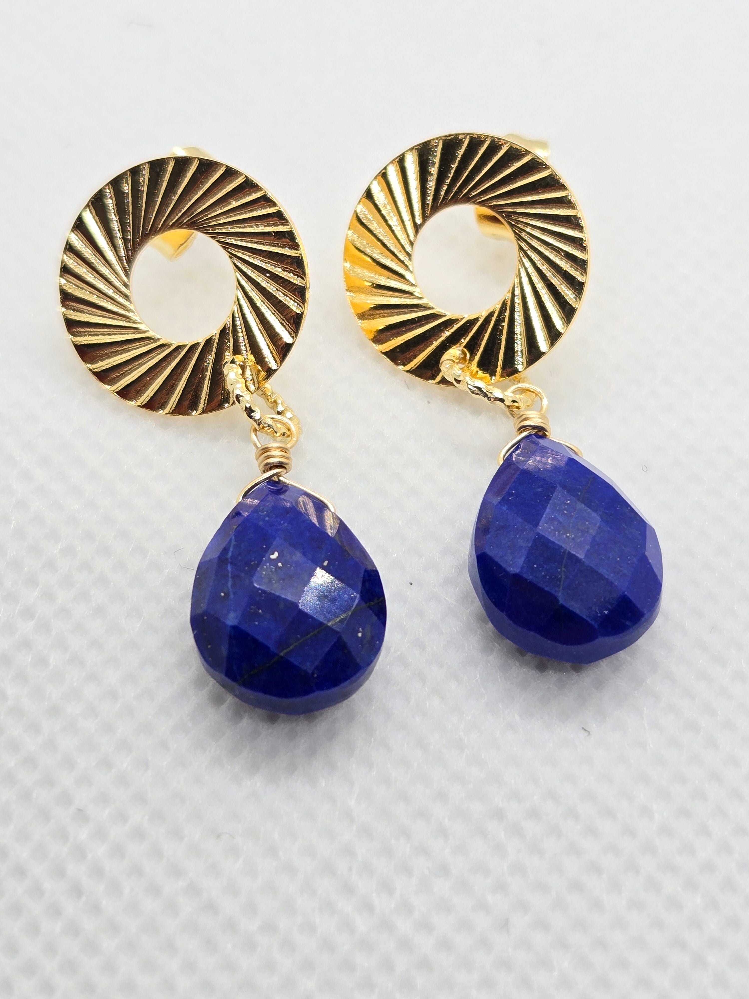 ピンクトルマリンとアパタイトのコッパー ピアス | kaleidoscope