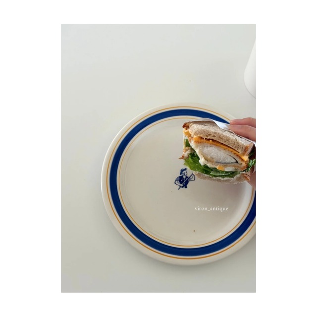 Gien    ジアン    /　“BISCUITS GONDOLO”　ビストロプレート　e