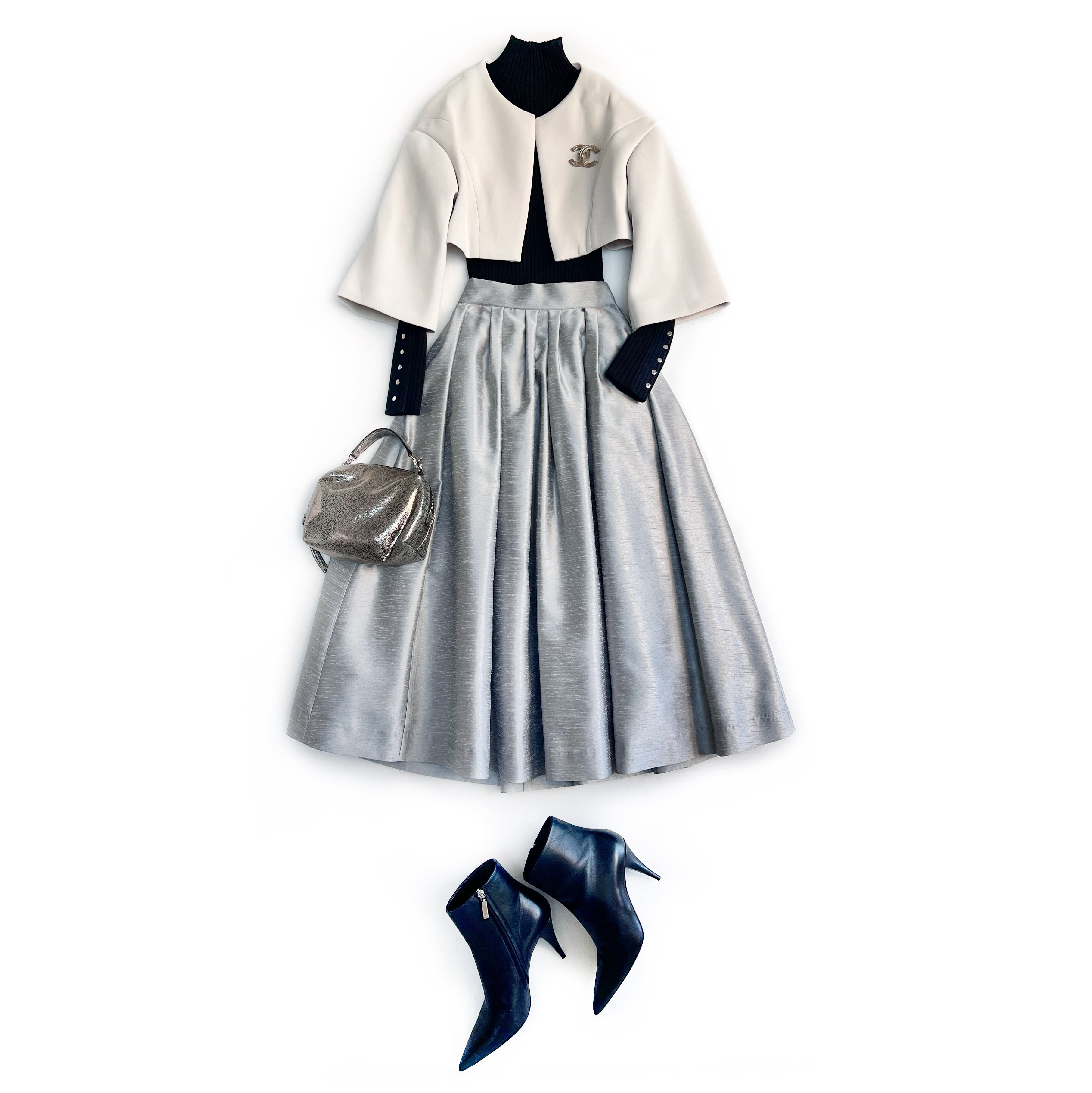 残り僅か！VEVIRED シャンタンカヌレスカート 21331 | SYSORUS