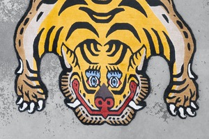 Tibetan Tiger Rug 《Mサイズ•シルク154》チベタンタイガーラグ