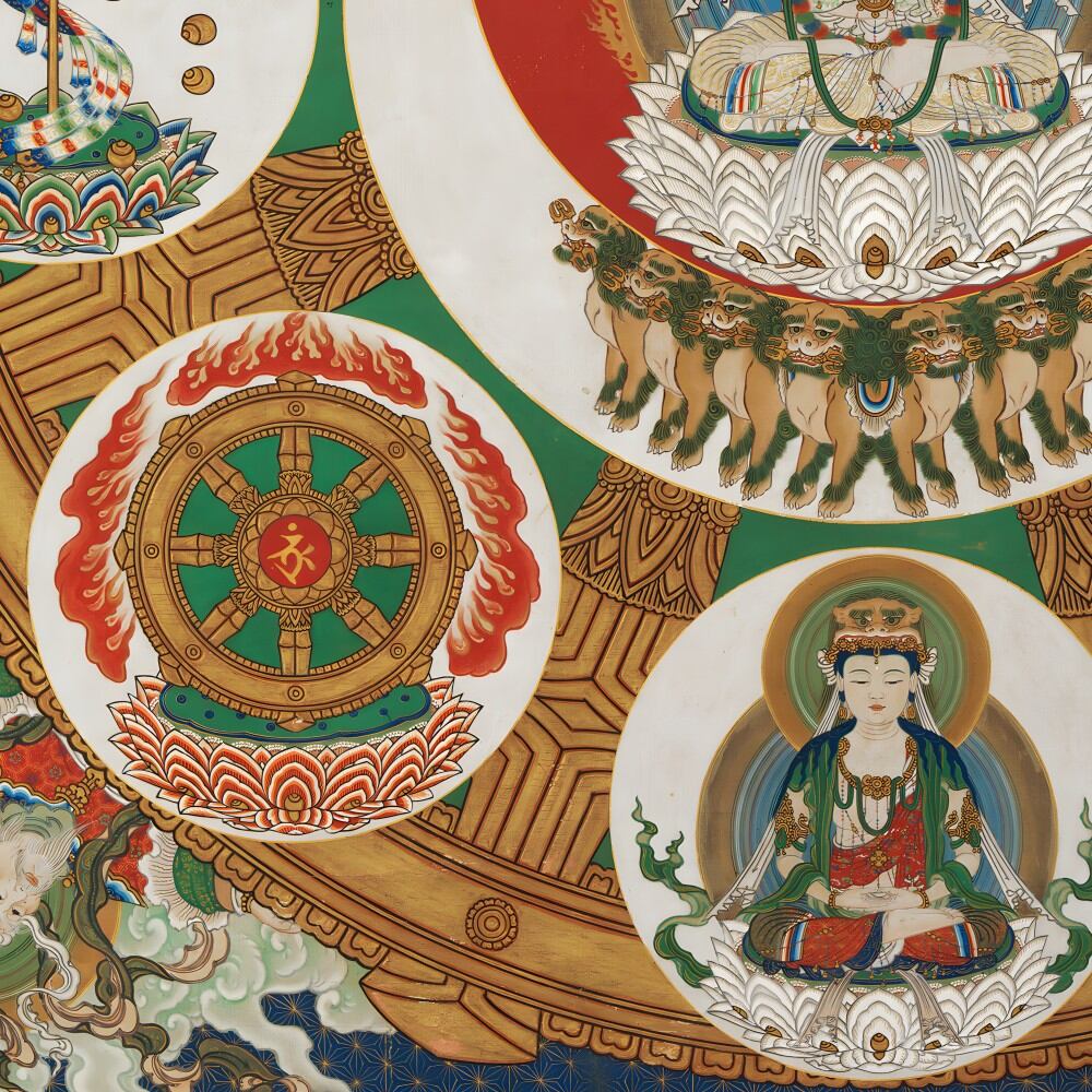 No.DP16【一字金輪曼荼羅】至高の功徳 開運神仏画 | God Works