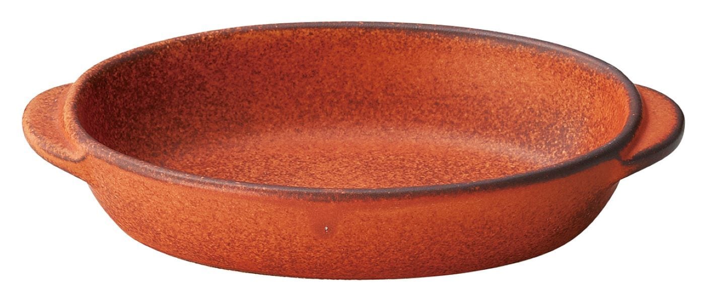 グラタン皿 楕円グラタン(大) 全6色♪ 23.5cm【日本製】 | 食器の
