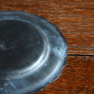 Pewter Plate / ピューター プレート【G】〈 お皿・エタン・収納・店舗什器・食器・アンティーク・ヴィンテージ 〉113967