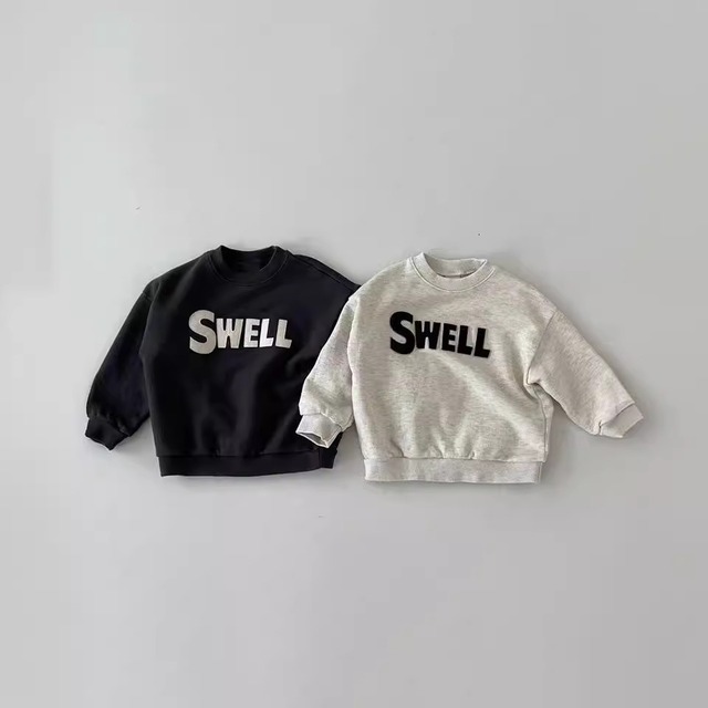 【BABY】韓国風　SWELLオシャレトレーナー
