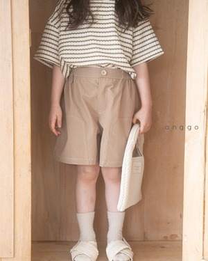 【anggo】チアバターパンツ ブラウン 90〜110cm