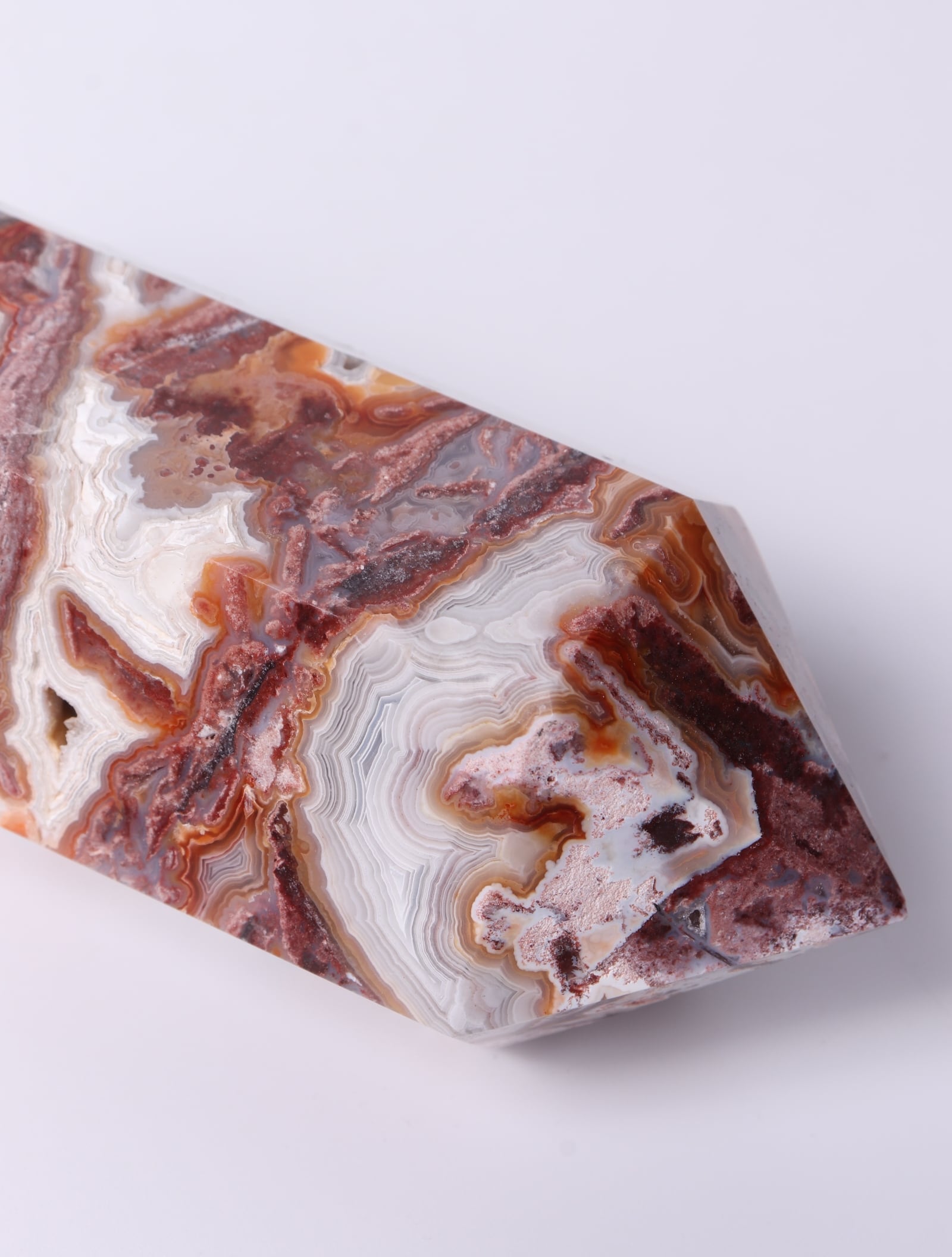 CRAZY LACE AGATE TOWER | MEXICO | acenus | 天然石・インテリア